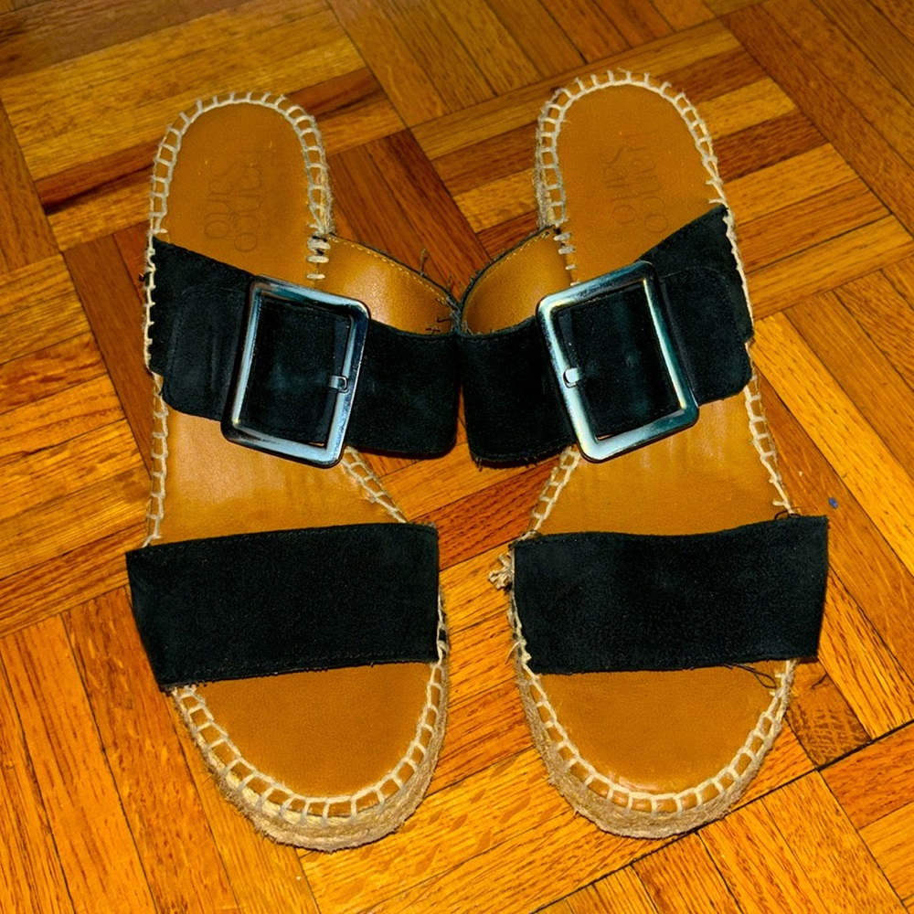Thick strap espadrille